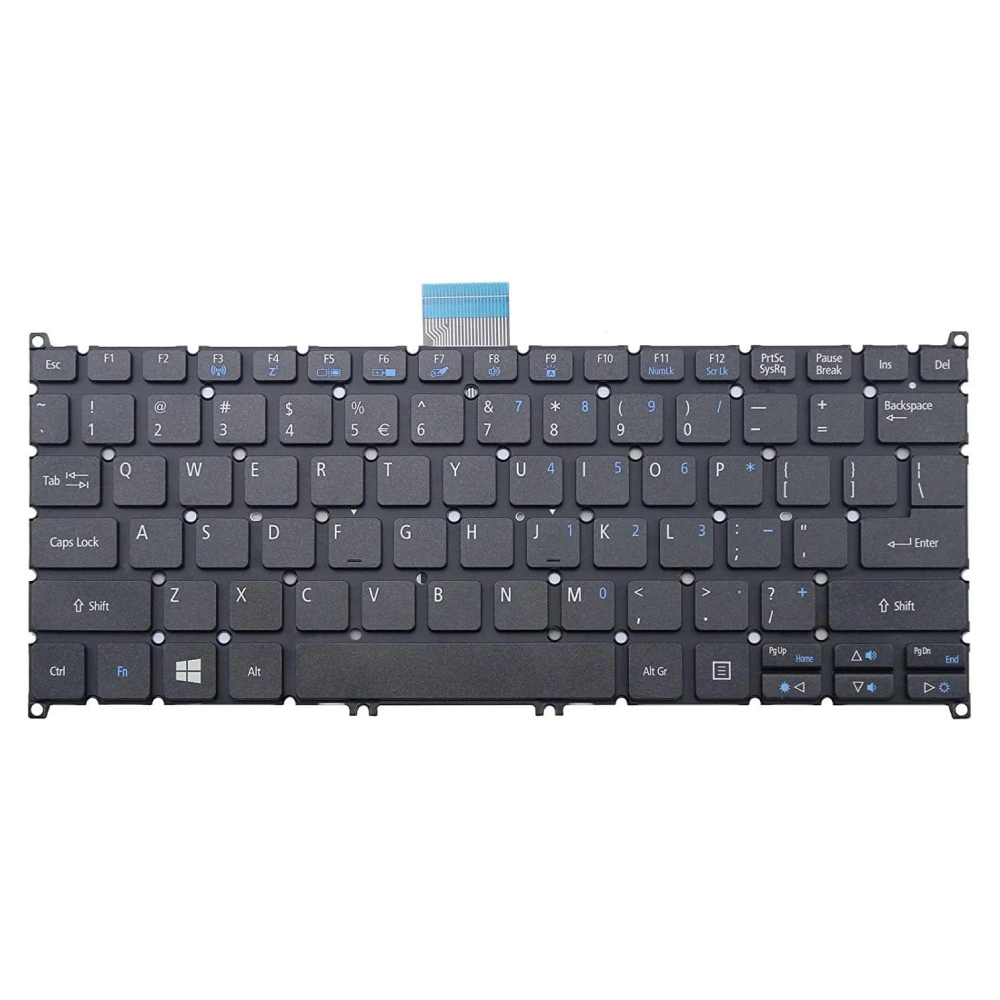 Teksus Laptop Keyboard For Acer Aspire E3 111 | E3 112 | E11 111 | V5 121 view 2